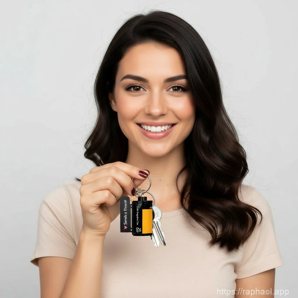 porte-clé personnalisable